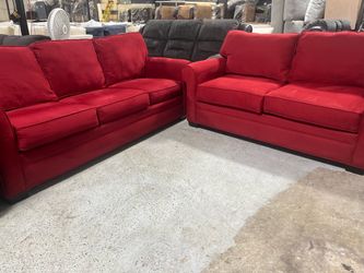 Sofa bed queen size mattress and Loveseat ready