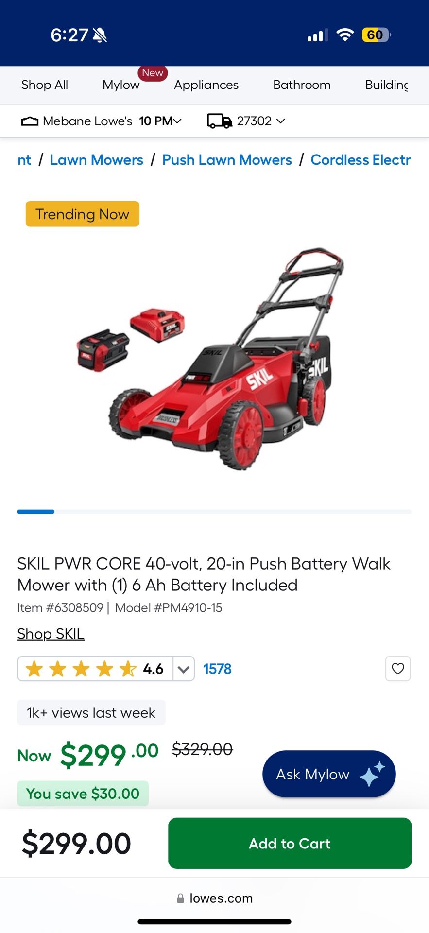 Skil Lawn mower
