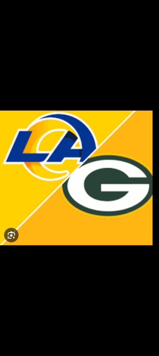 Los Angeles Rams VS  Green Bay Packers 