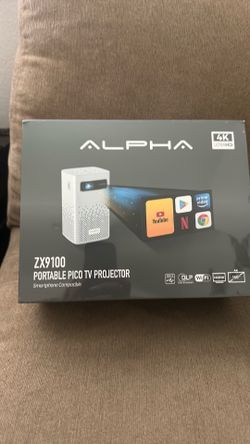 Alpha portable pico TV projector