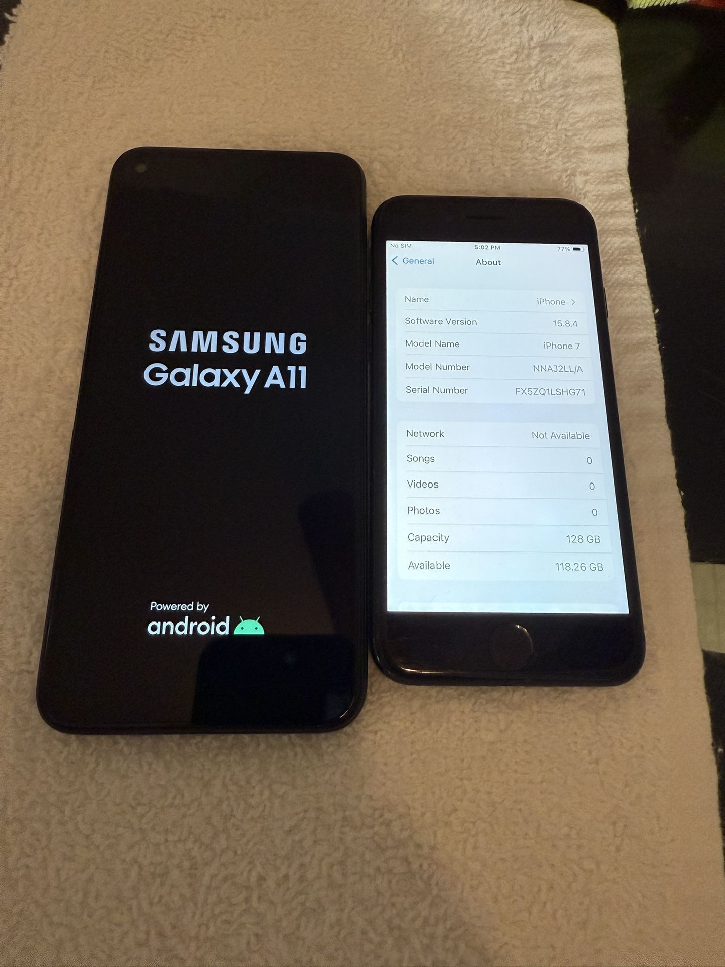 Iphone 7 And Galaxy