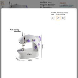 Mini Sewing Machine