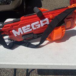 Nerf Gun Mega Megladon- Automatic With Strap