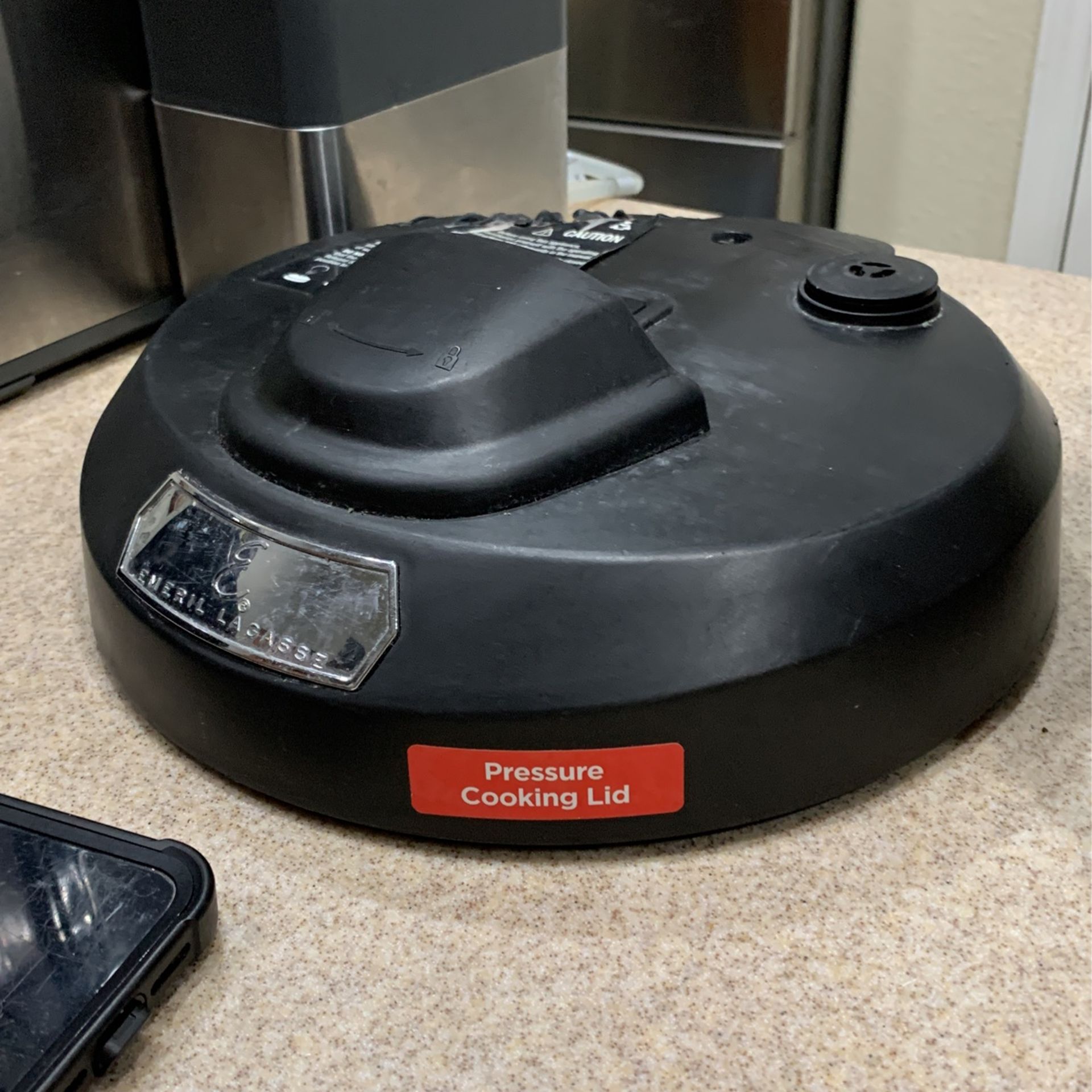 Emeril Lagasse Air Fryer &pressure Cooker 2in 1 With 2 Lids Perfunction