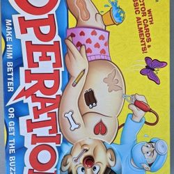 Hasbro Gaming Operation Electronic Board Game with Doctor Cards and Funny Ailments, Kids Games, 1+ Players, Funny Board Game for Children Ages 6+ (Ama
