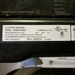 Samsung washing machine