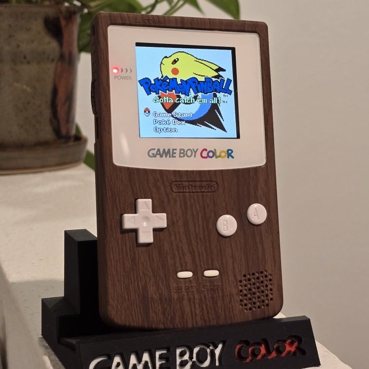 Gameboy Color: Modded With Back Lit Screen
