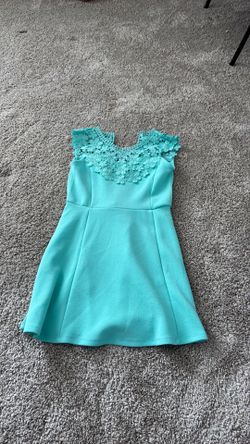 Cute turquoise dress