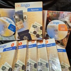 Onlingo Spanish Full Set 1-9 New