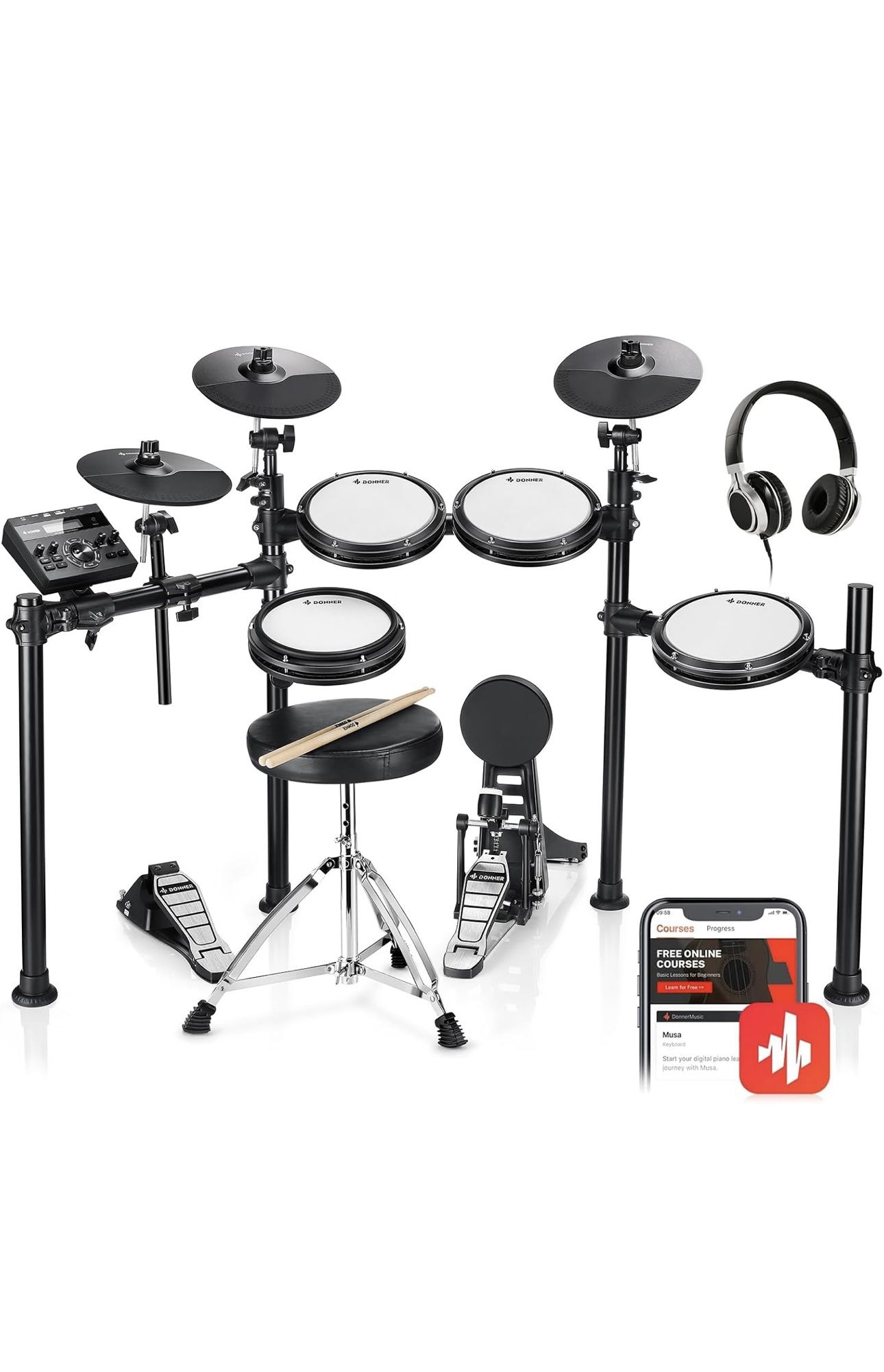 DONNER Electric Drumset
