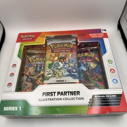 Pokémon First Partner Illustration Collection (Series 1) - First Partner Collection 2026
