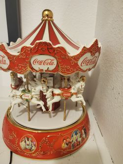 Porcelin Coca-Cola Merry Go Round