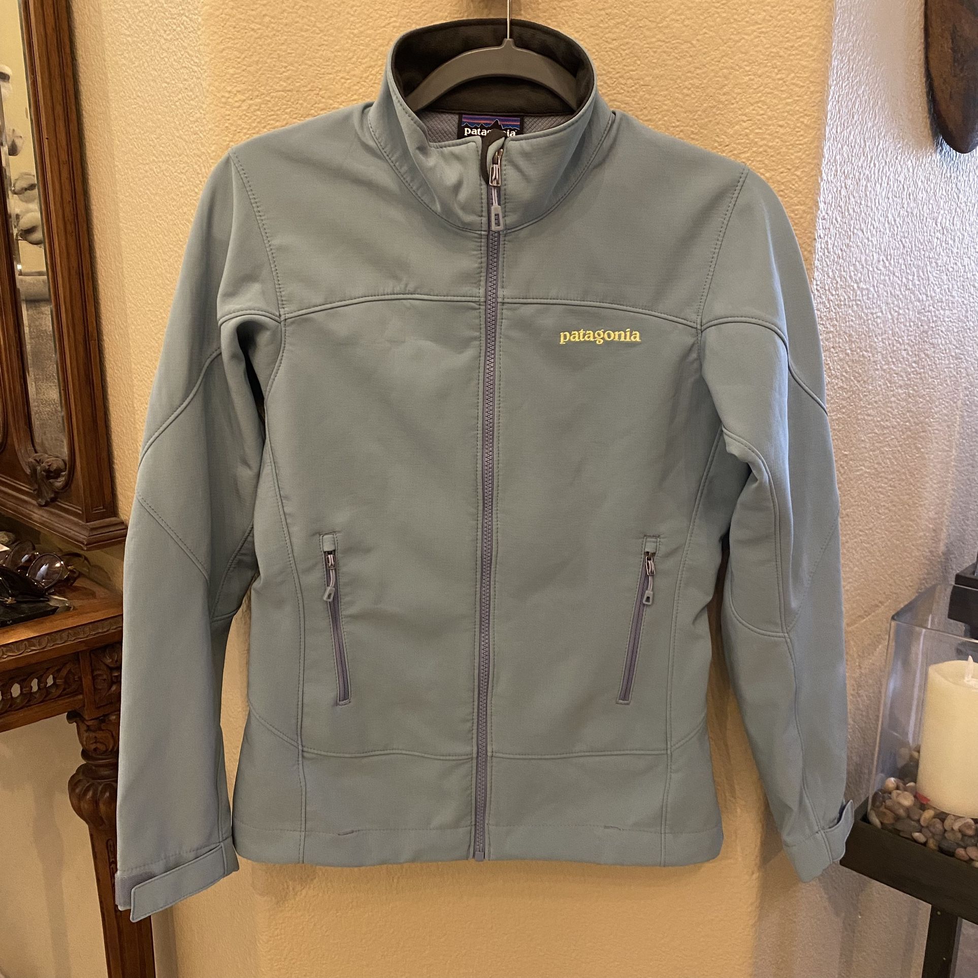 Patagonia Women Blue Polartec Zipped Jacket Size XS