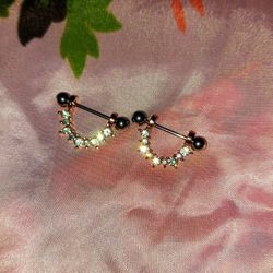 14 Gage Wrap Around Nipple Rings