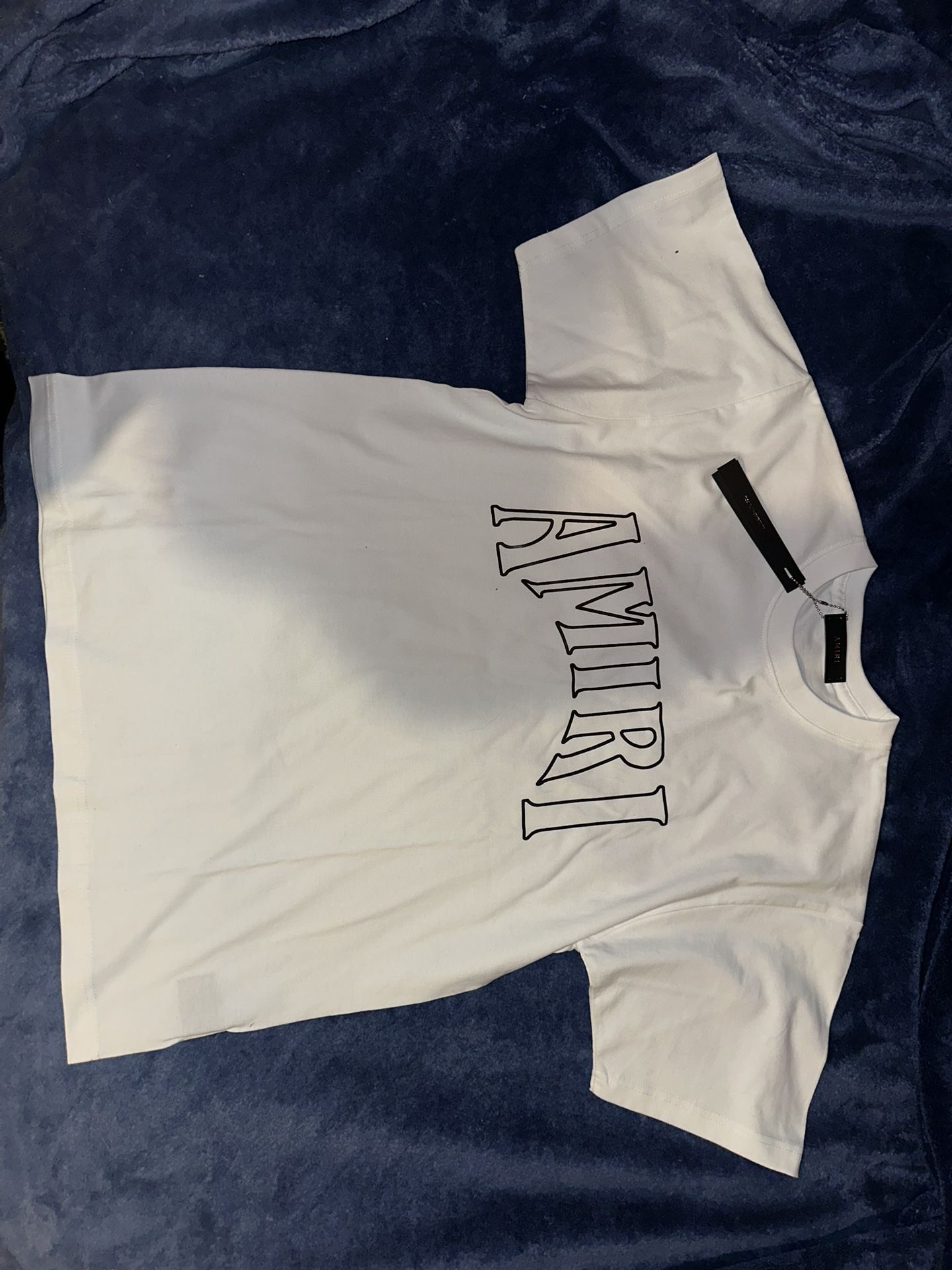 White Amiri Tee