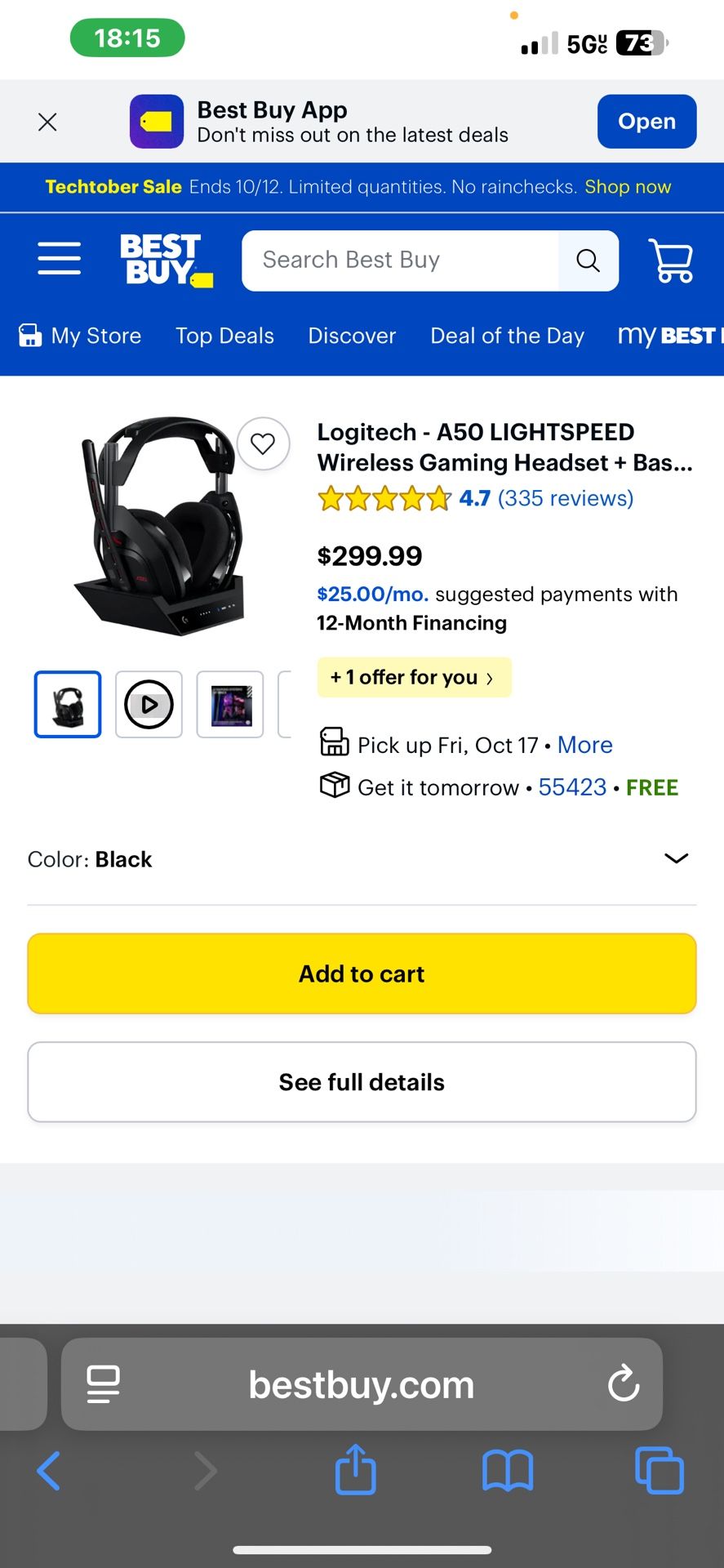 Astro A50s w/ Lightening Base