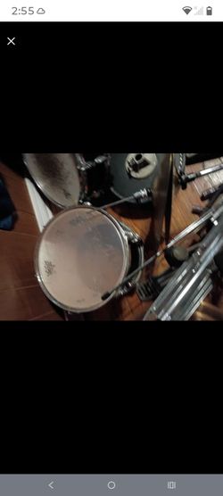 Evans drum set