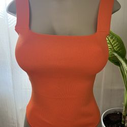 Women’s Orange Bodysuit
