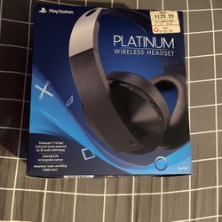 Sony Platinum Wireless Headset