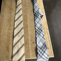 Burberry Men’s Tie GUCCI Men’s tie Sold Separate 