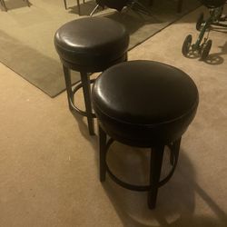 24 inch barstools $27each two outdoor rocking chairs 30 each Art 55H Mirrors 60 Both