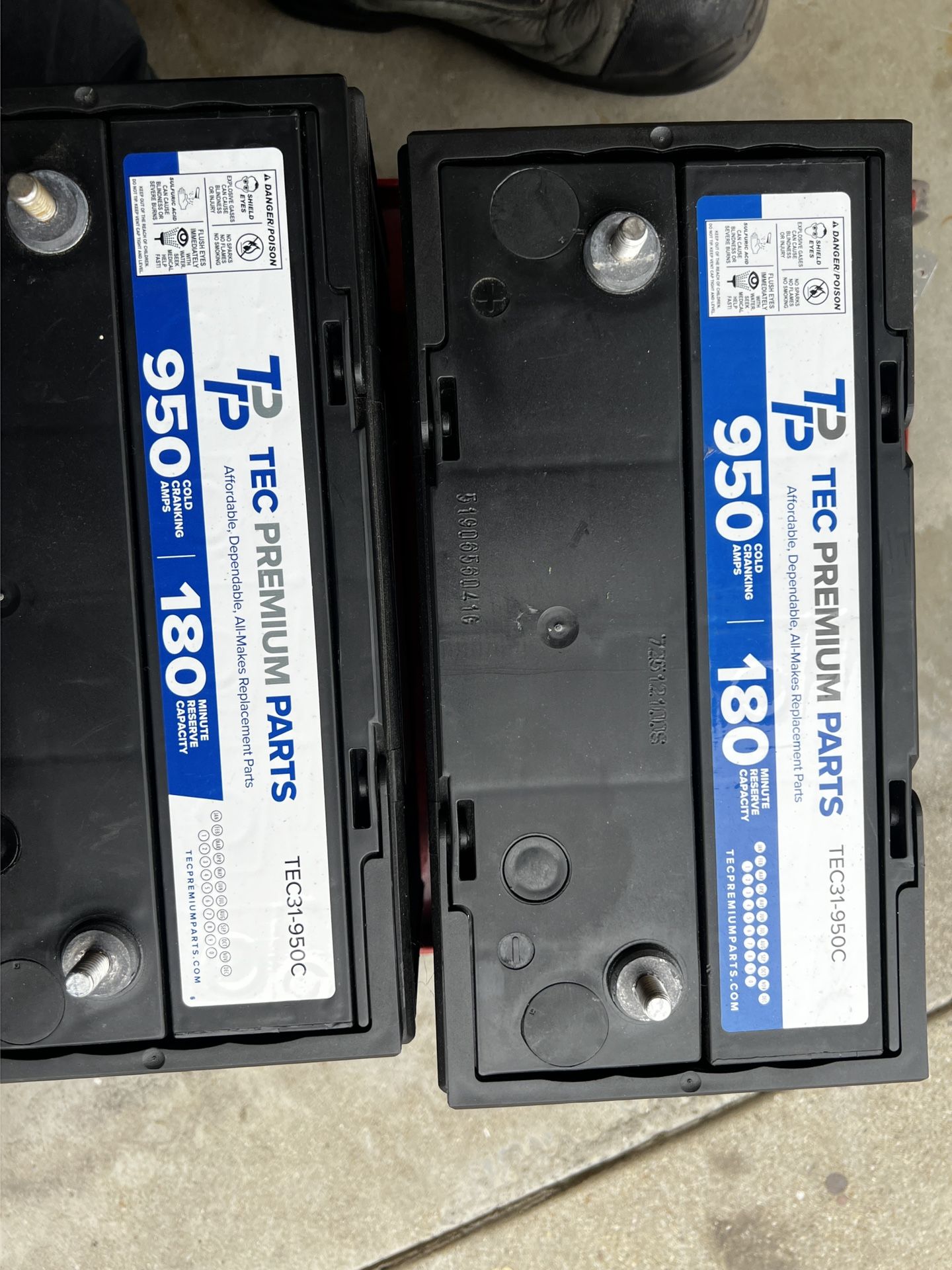 Group 31 Truck/Car Batteries New