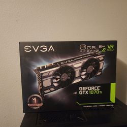 EVGA GTX 1070ti GPU Graphics Card