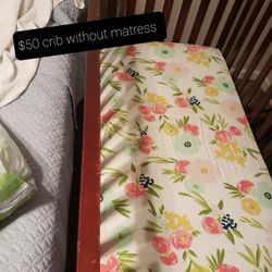 Baby Crib Mattress Not Included