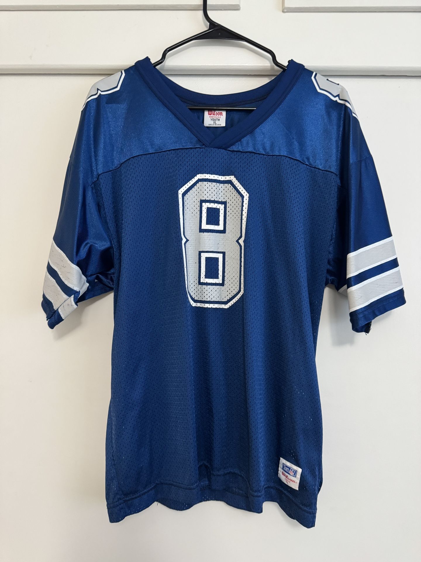 Vintage 90’s Troy Aikman Youth XL Jersey
