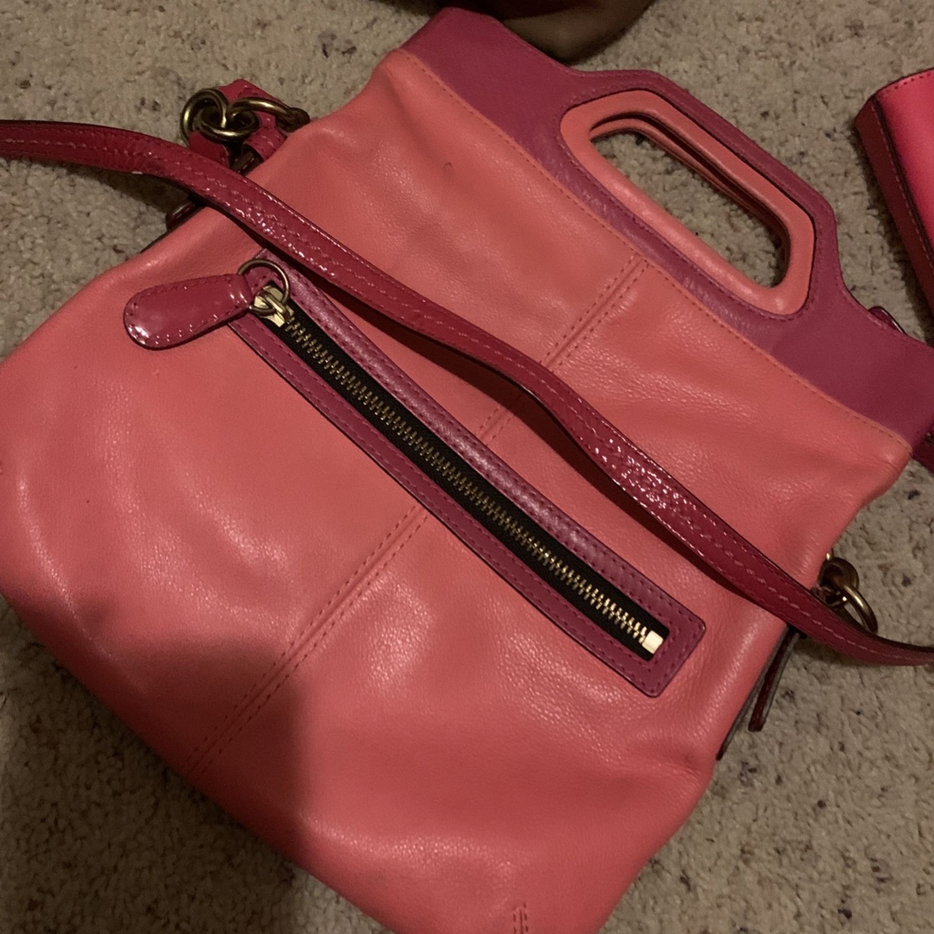 Pink Coach Satchel