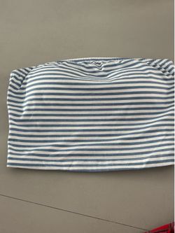 Striped tube top