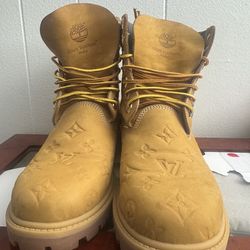 Botas timberland colaboración Louis  Vuitton