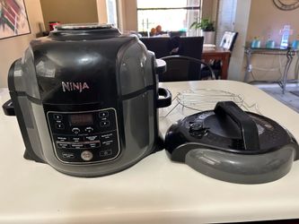 Ninja pressure cooker and air fryer 6.5 qt