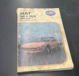 Clymer FIAT 128 & X1/9 Shop Manual