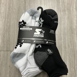 NWT Men’s Arch Support Quarter Socks 15 pairs