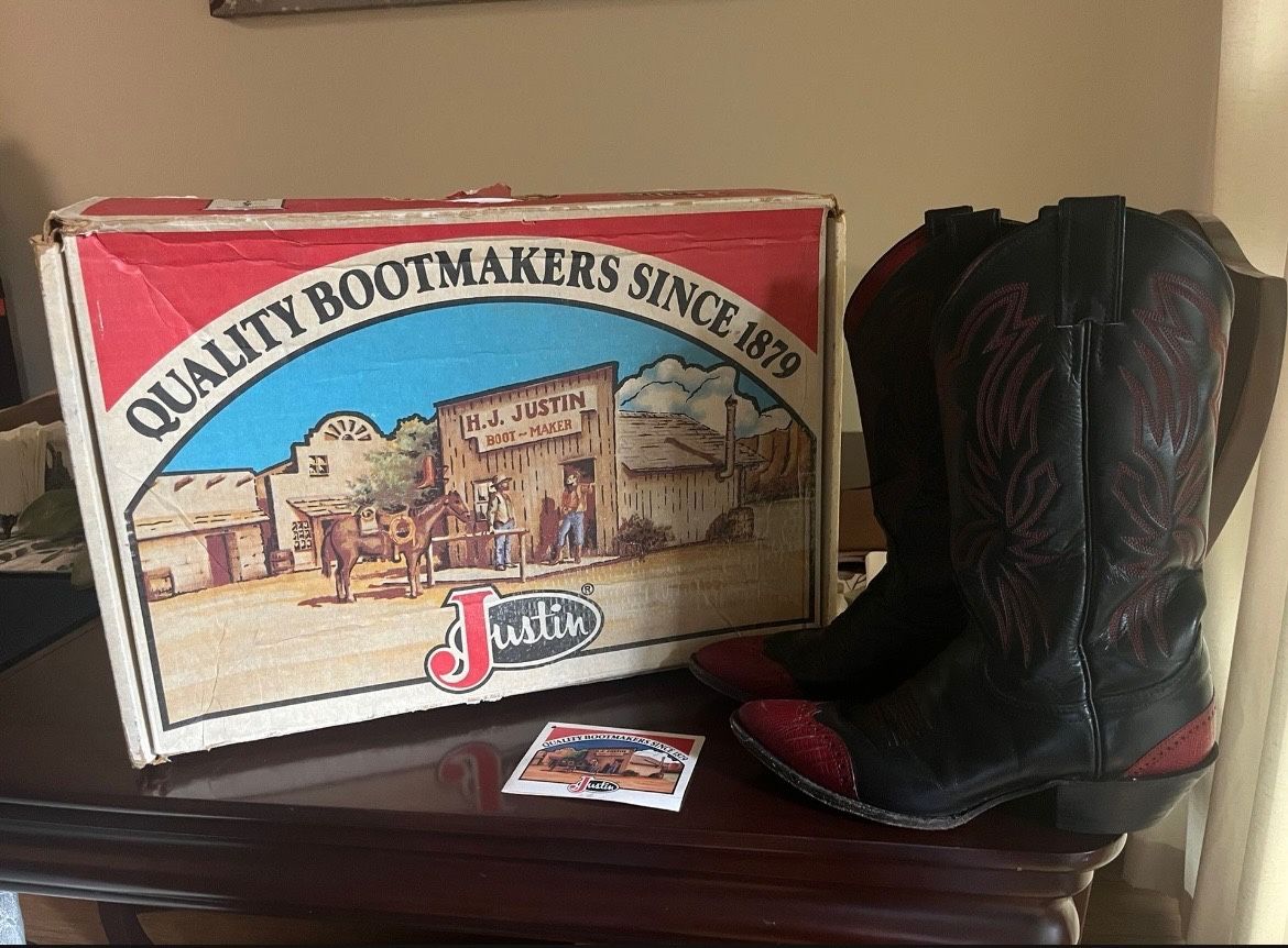 Vintage Justin Boots (Circa 1993)