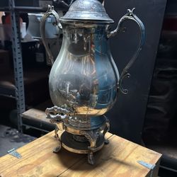 Vintage Coffee Urn Silver Plated