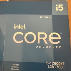 Intel I5 12600kf -12th Gen CPU