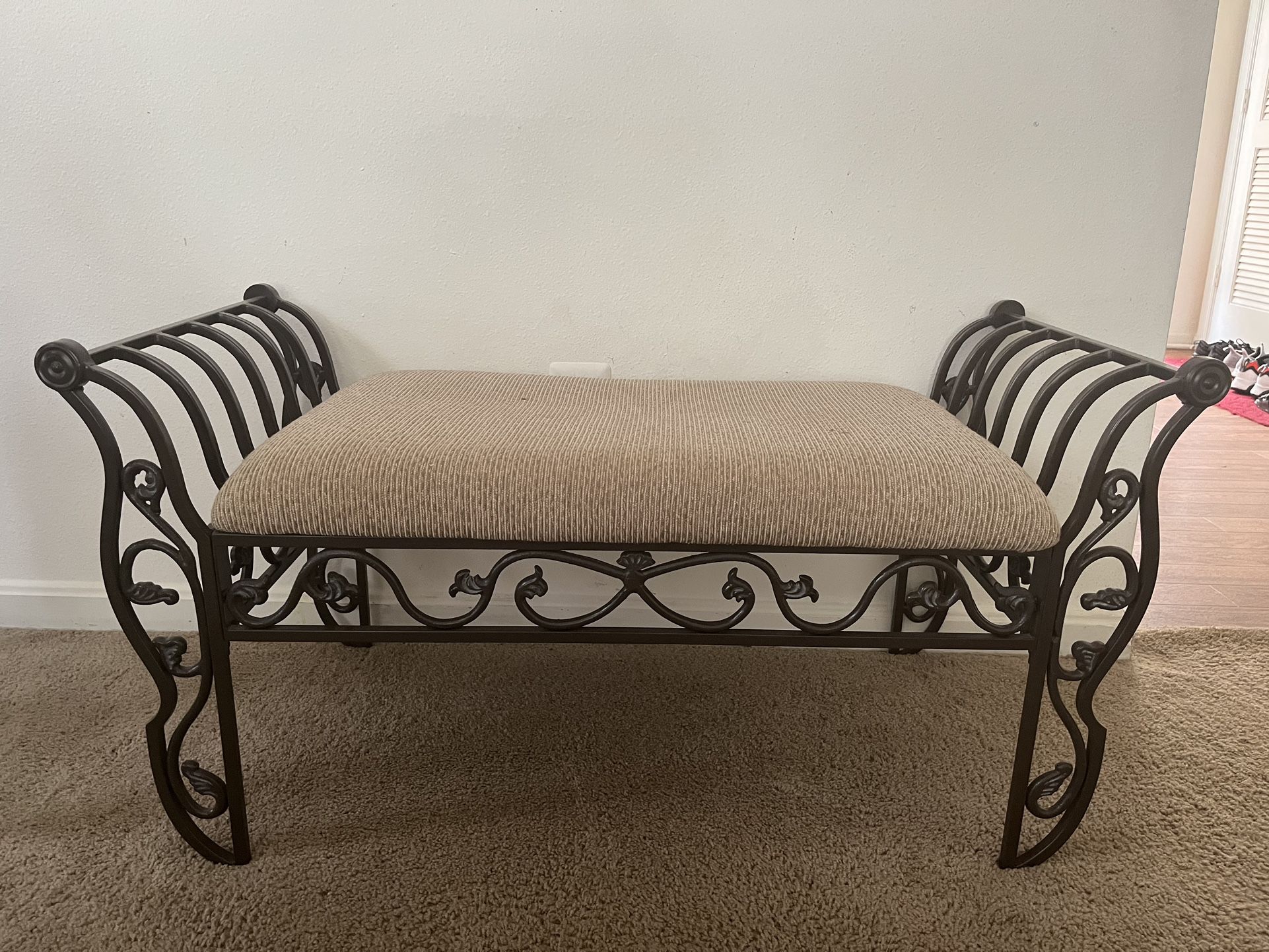 Western Vanity Bench