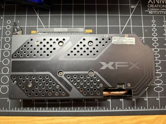 XFX - AMD Radeon RX 580 GTS XXX Edition 8GB GDDR5 PCI Express 3.0 Graphics Card - Black