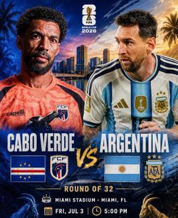 2 tickets Cabo Verde Argentina