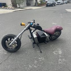  Electric ebike chopper moto fast