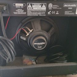 Acoustic g20 amplifier