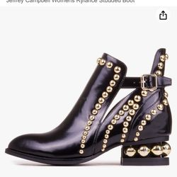 Jeffrey Campbell Rylance Studded Boot Womens Shoes Size 10