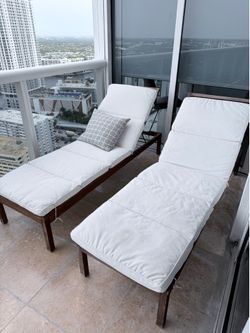 Balcony chairs