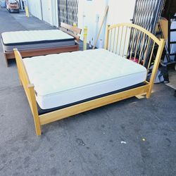 Queen Bed And Mattress 