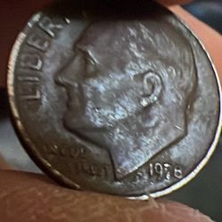 1978 Us Dime Made Of Copper