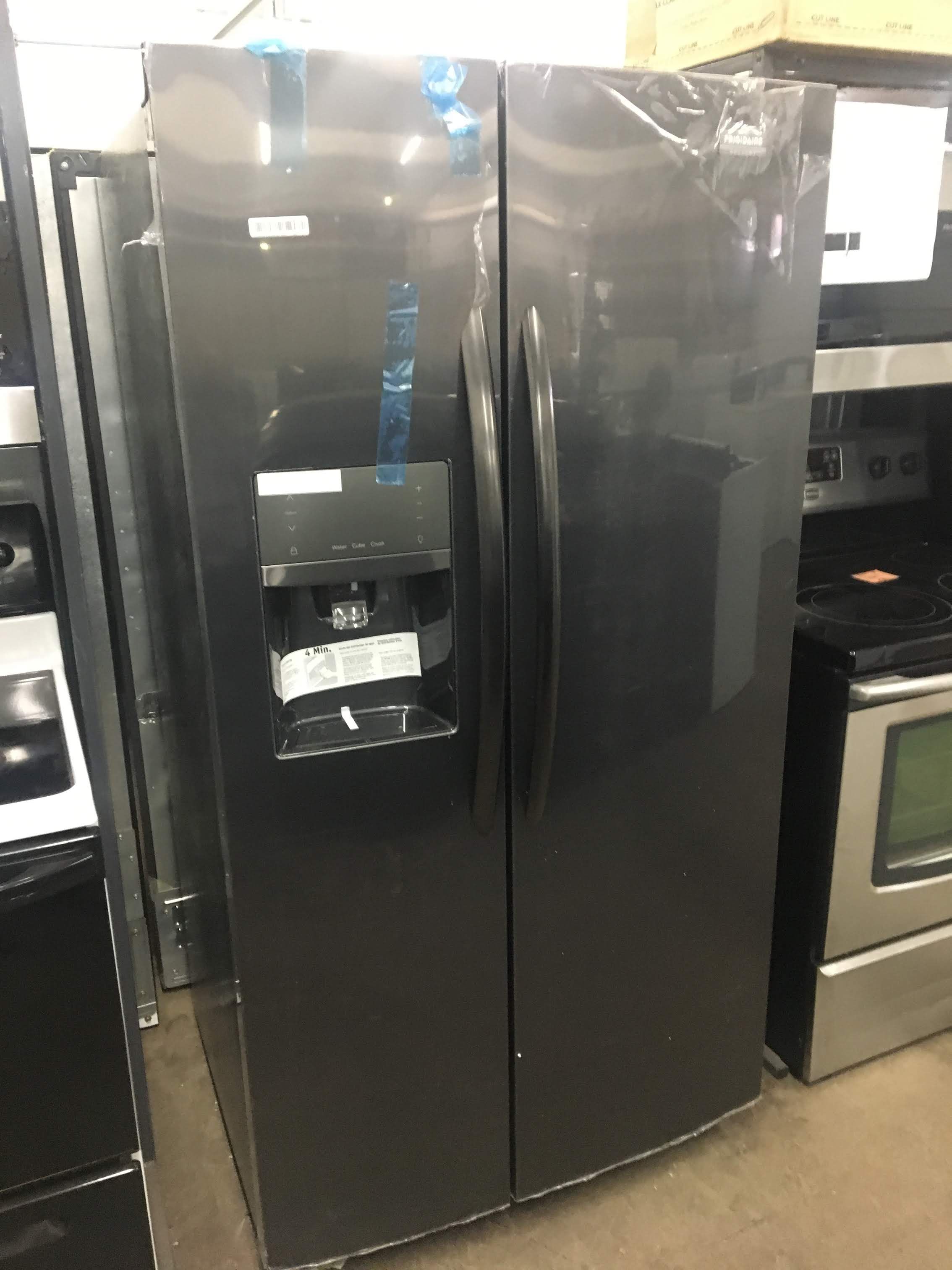 Frigidaire Gallery Black Stainless Steel Side by Side Refrigerator
