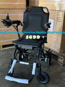 Foldable electric wheelchair 45lbs gift senior