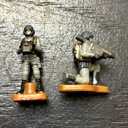 1997 Galoob Starship Troopers Action Fleet Mobile Infantry Figures Lot of 2